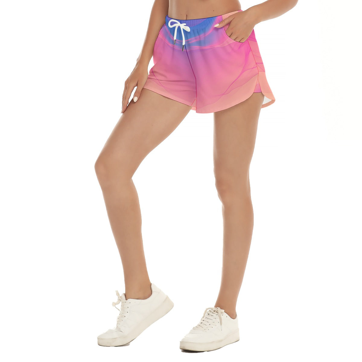 Beach Shorts Gradient Waves - Weave West