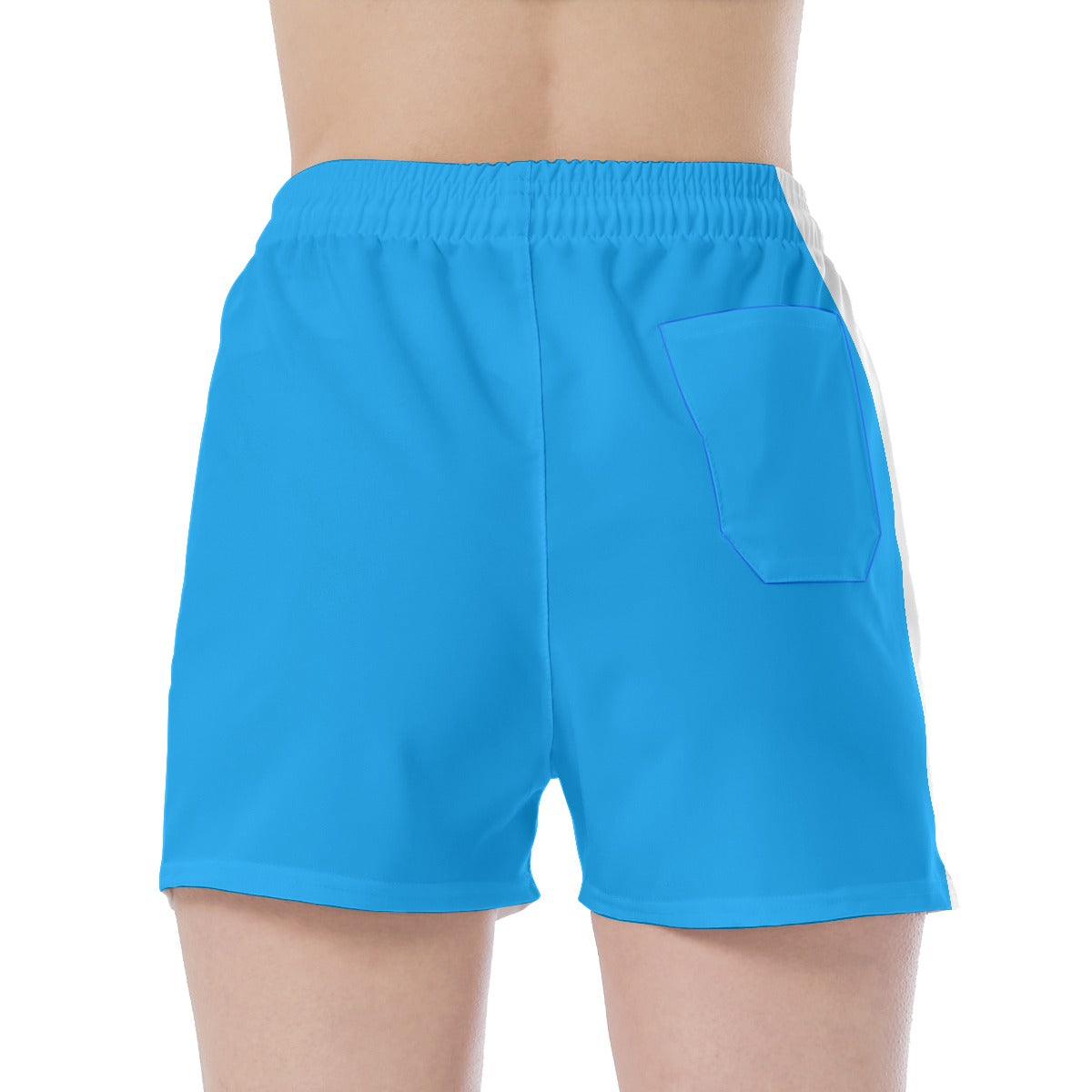 Sport Pocket Shorts Aqua Sky - Weave West