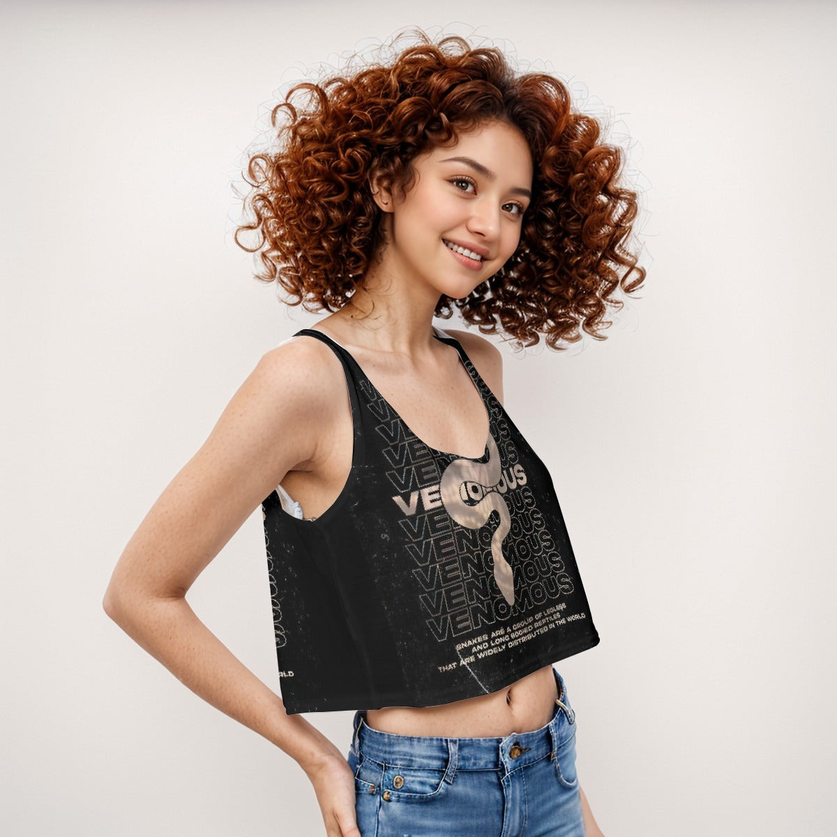 Crop Tank Top Venomous - Weave West