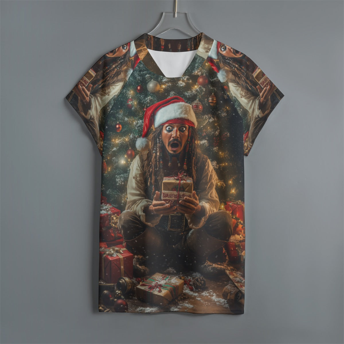 Xmas graphic t shirts, cool Xmas tshirts, jack sparrow