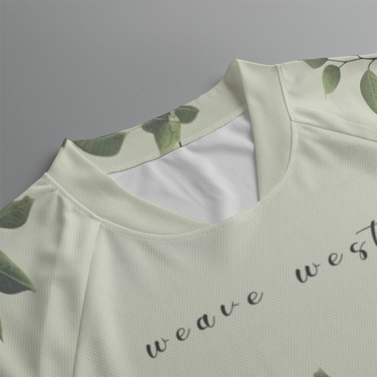 All-Over Print Men's Jersey With Short Raglan Sleeve (Peace2) - Weave West