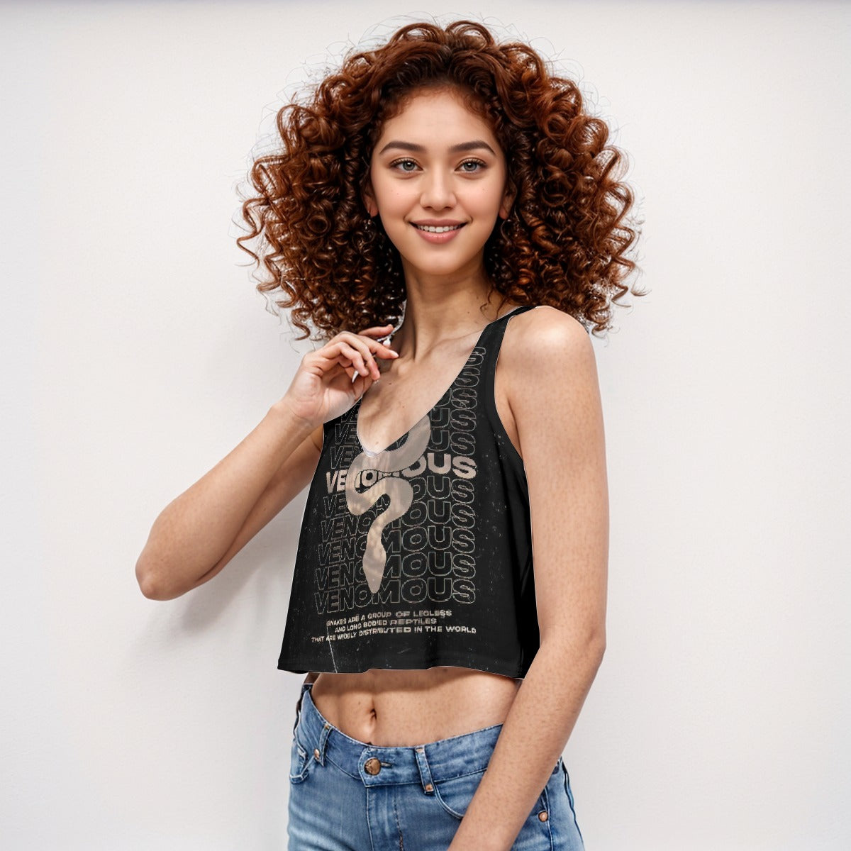 Crop Tank Top Venomous - Weave West