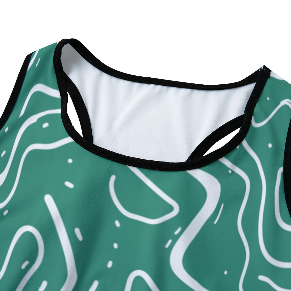 Chest Support Sports Bra Camo 2 - Weave West