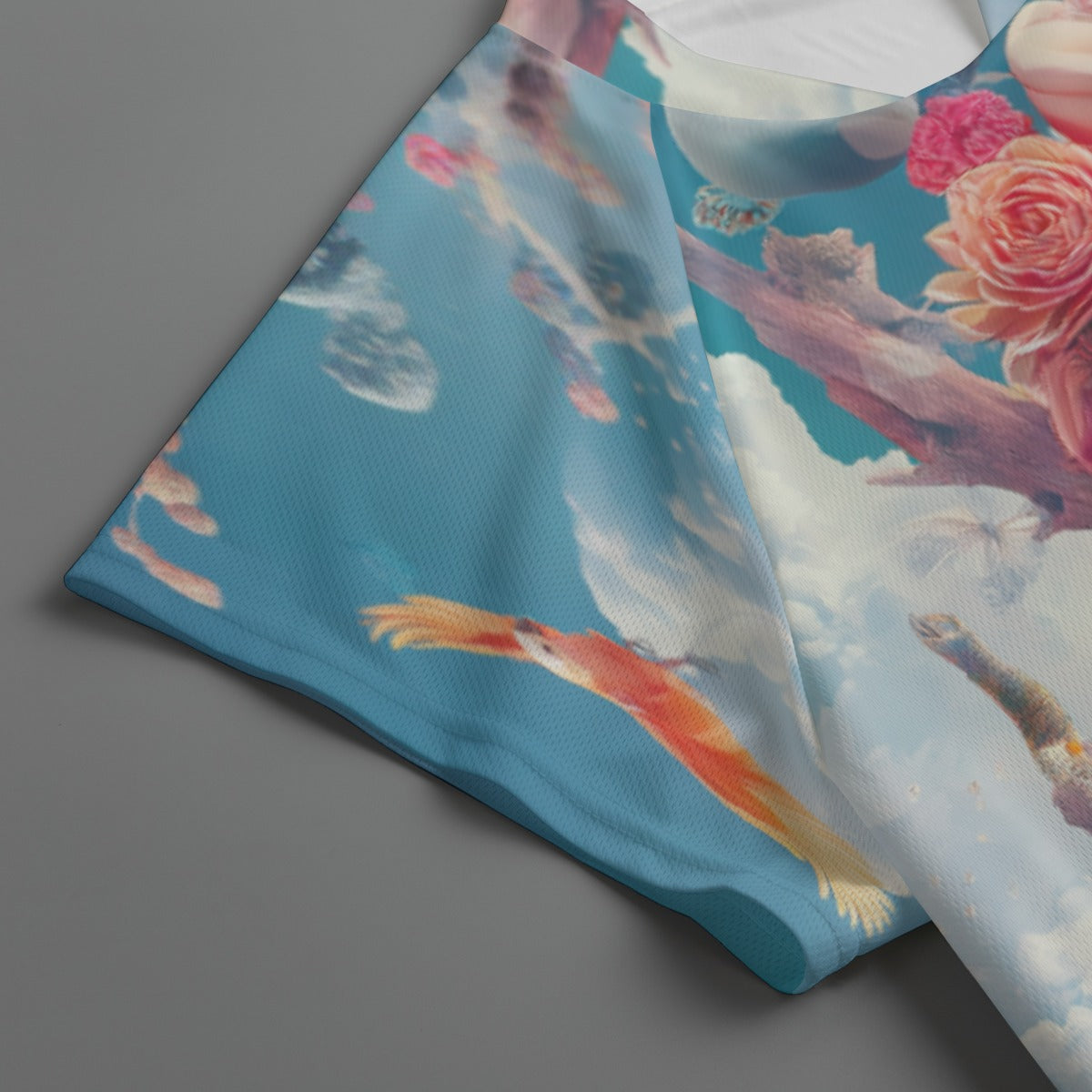 Wrinkle Free T-shirt Jersey (Whimsical Rise)