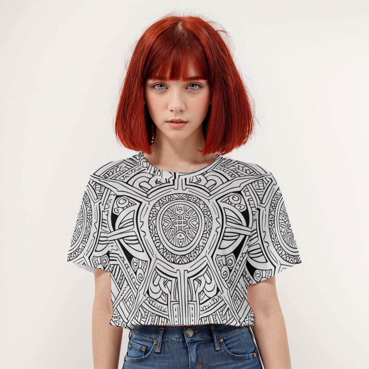 Casual Crop T-Shirt Secret Locker - Weave West