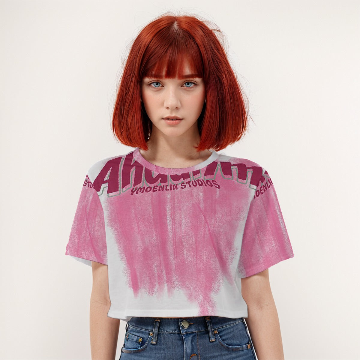 Casual Crop T-Shirt ymoenlin Studio - Weave West