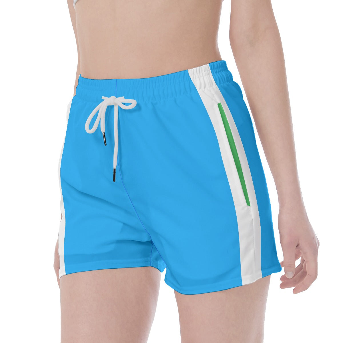 Sport Pocket Shorts Aqua Sky - Weave West