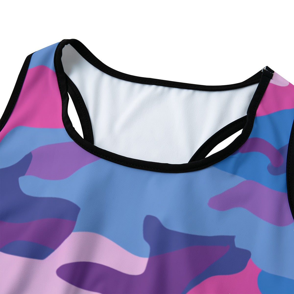 Chest Support Sports Bra Camo 3 - Weave West