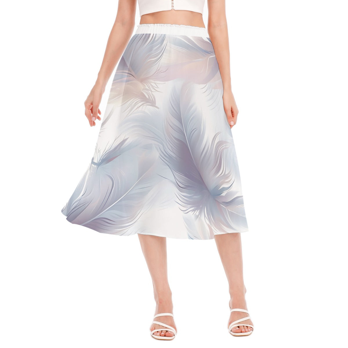 Chiffon Skirt Feather 1 - Weave West
