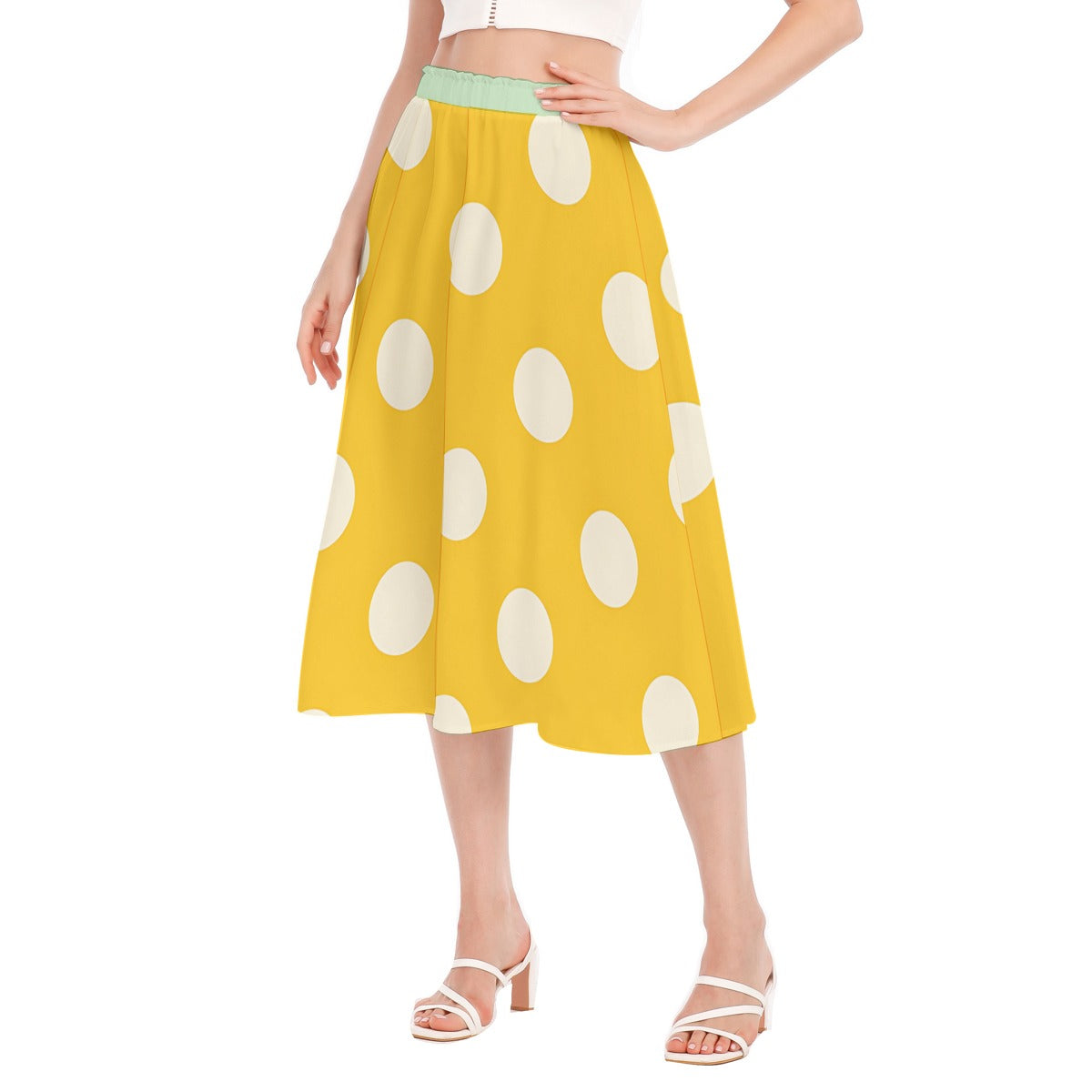 Chiffon Skirt Dots 1 - Weave West