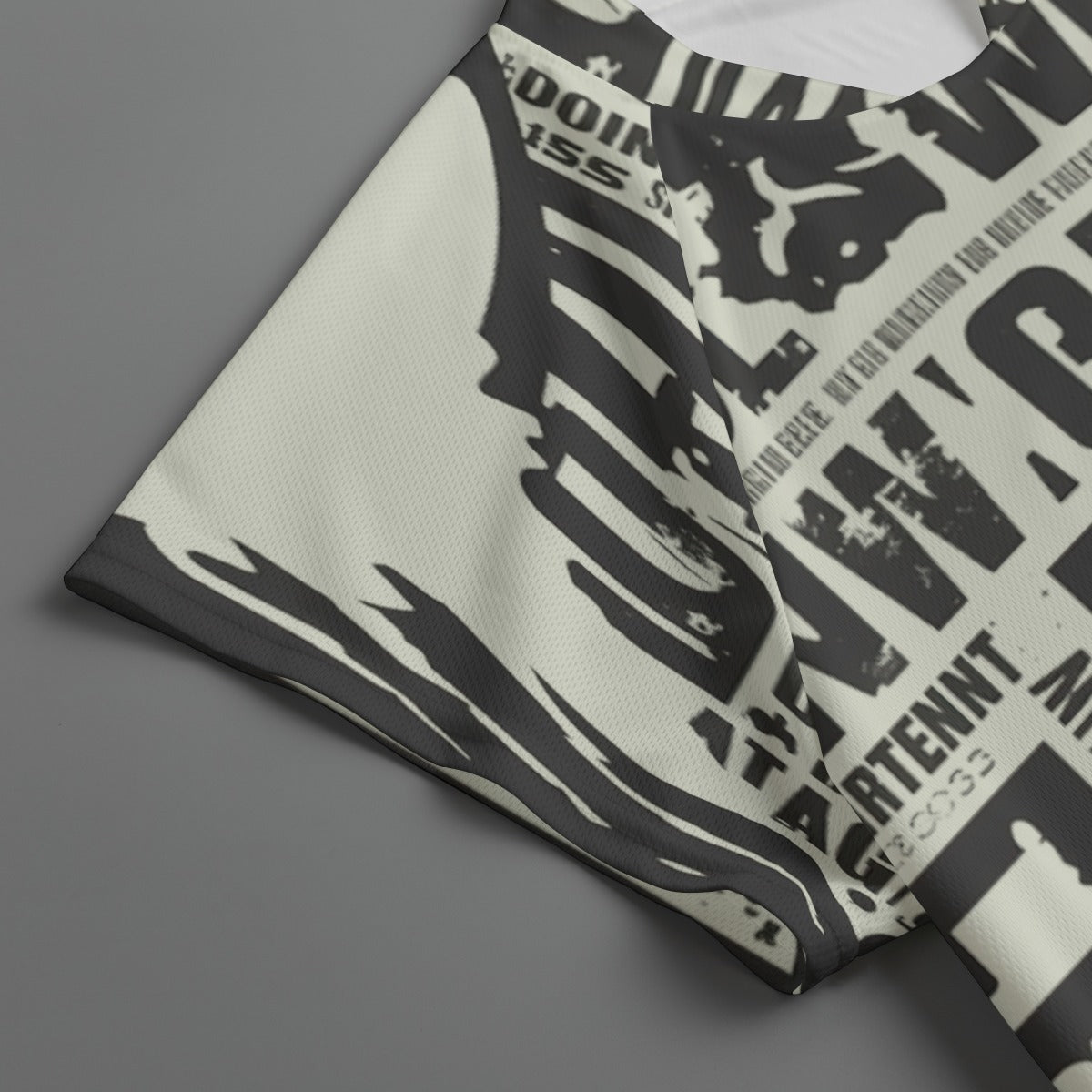 All-Over Print Men's Jersey With Short Raglan Sleeve (raw1) - Weave West