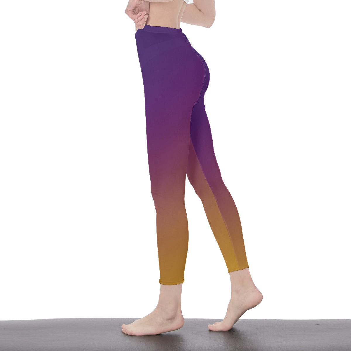 Casual Full-length Leggings Sunset - Weave West
