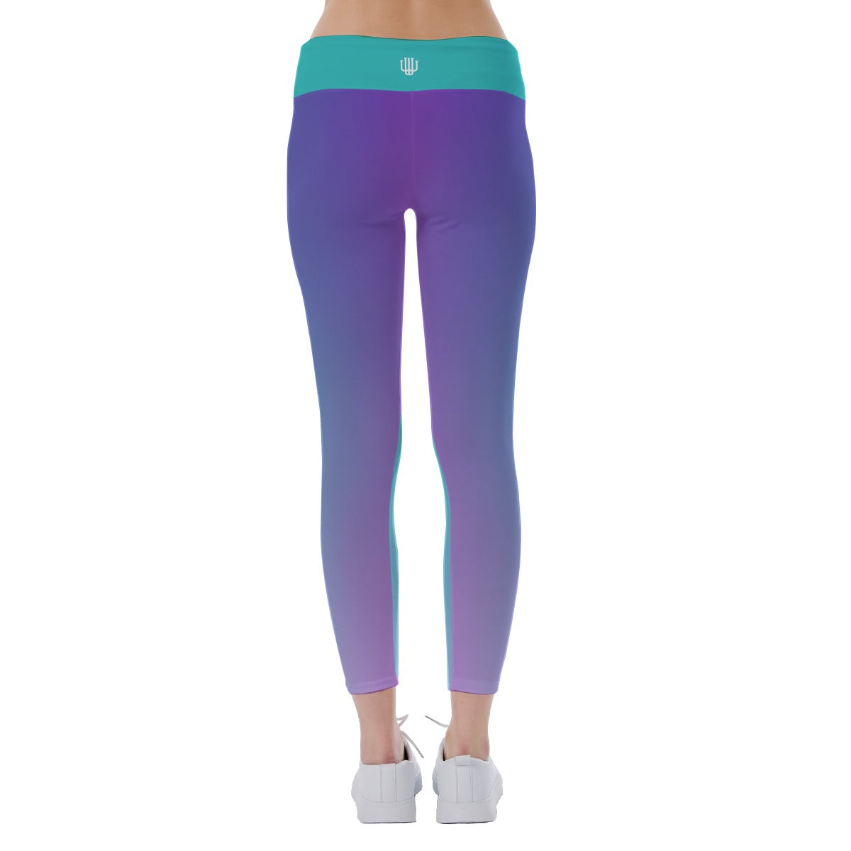 High Waist Ankle Leggings Gradient Minsk 2 - Weave West