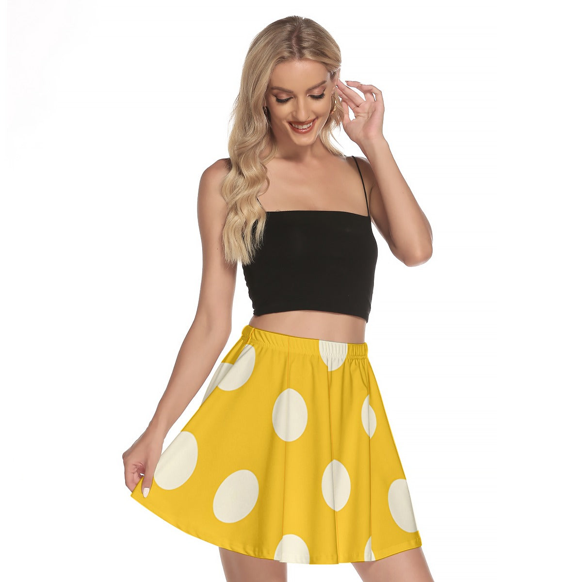 Everyday Mini Skirt Dots - Weave West