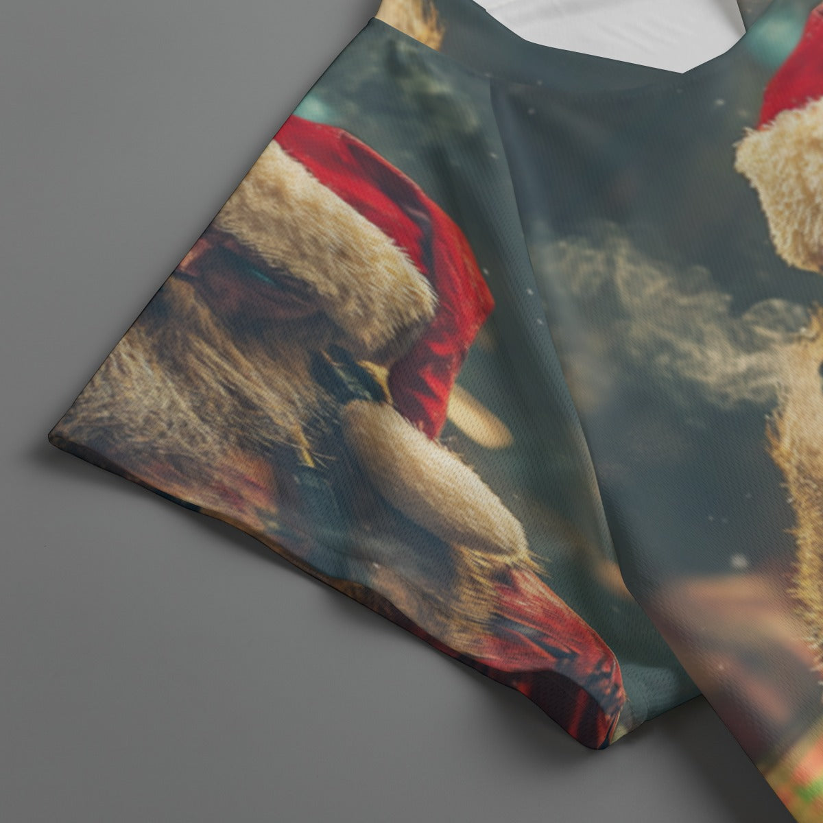Wrinkle Free T-shirt Jersey (Santa Unleashed)