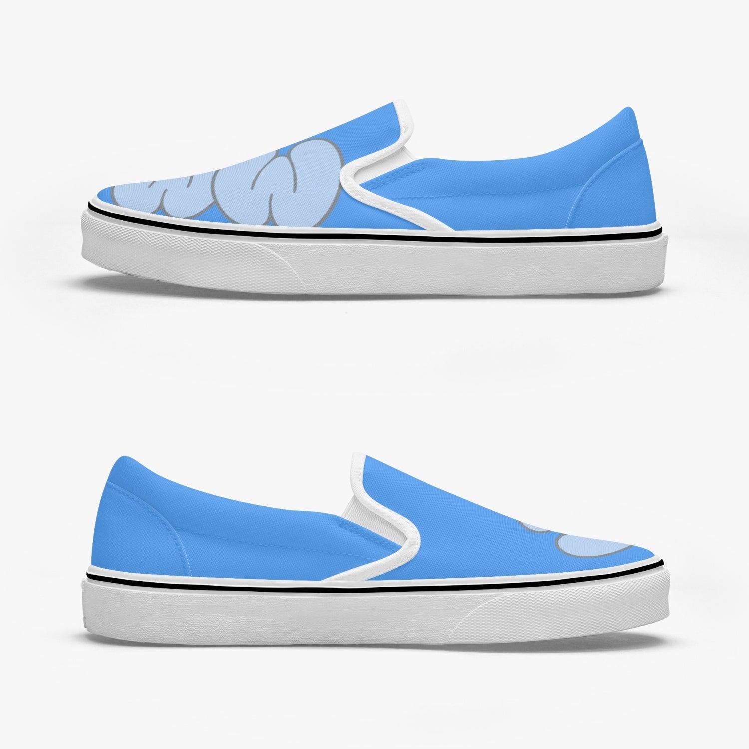 Classic Slip On Azure Blue - Weave West