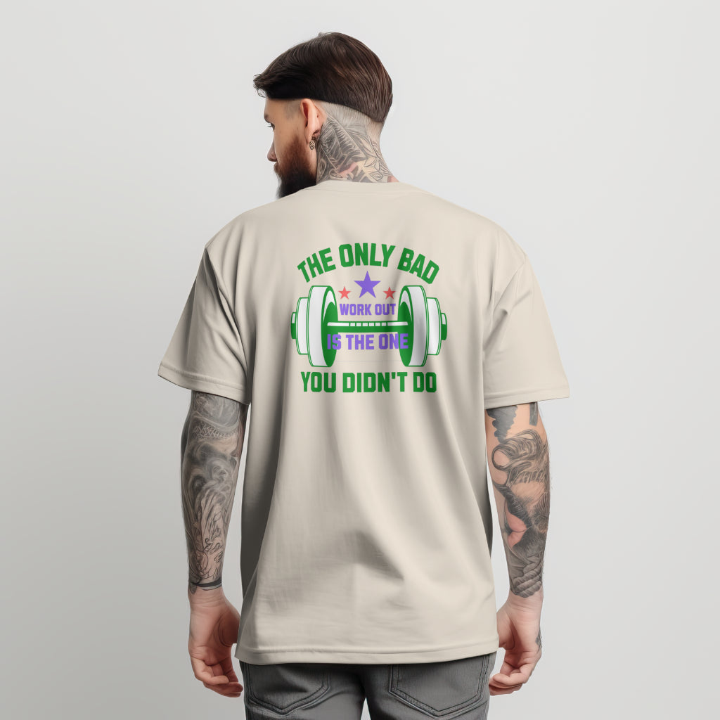High Quality Cotton Oversized Loose-Fit Tee Work Out - Weave West