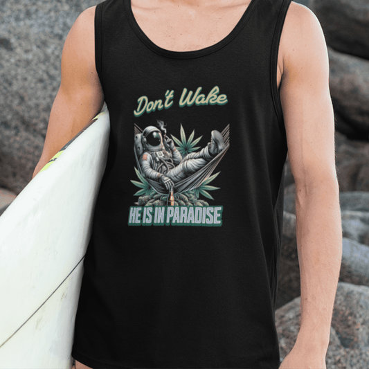 Personalized Polyester Wrinkle Free Sleeveless Tank (Don't Wake) - Weave West