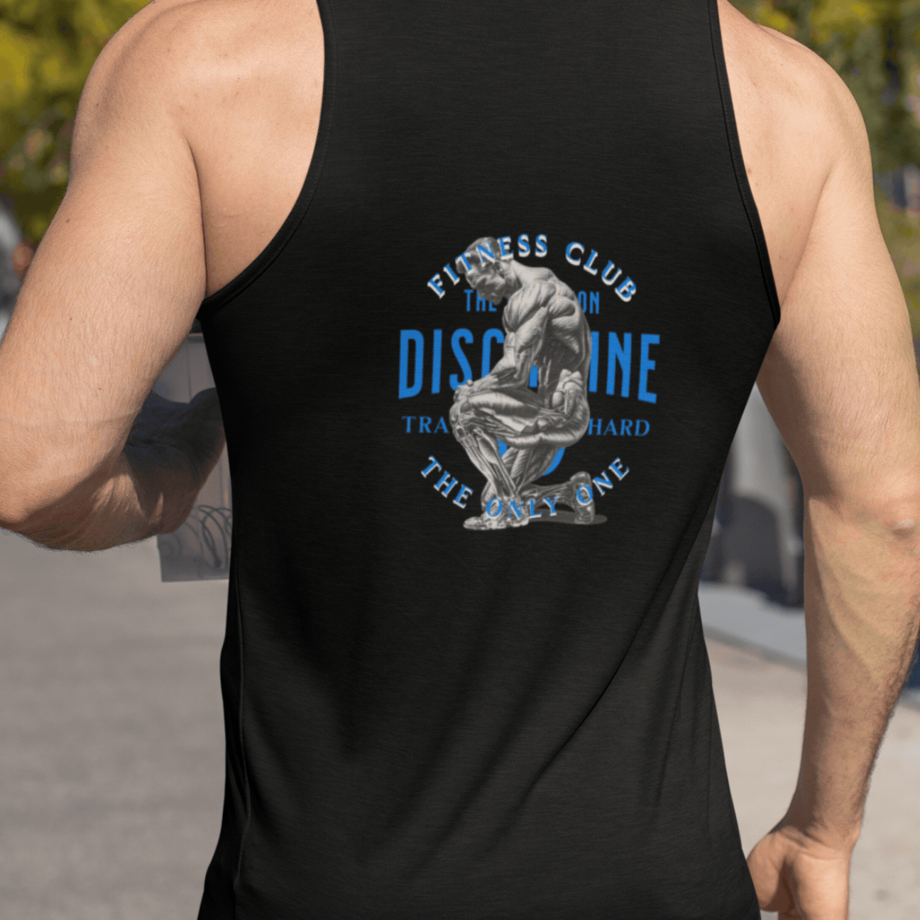 Personalized Polyester Body Fit Tank (The Only One) - Weave West