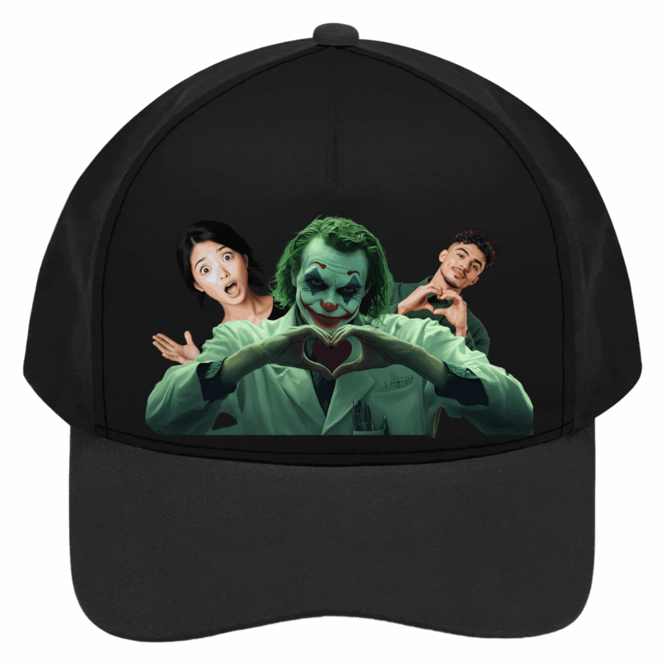 Halloween Customized Baseball Cap In Love With Joker - Weave West