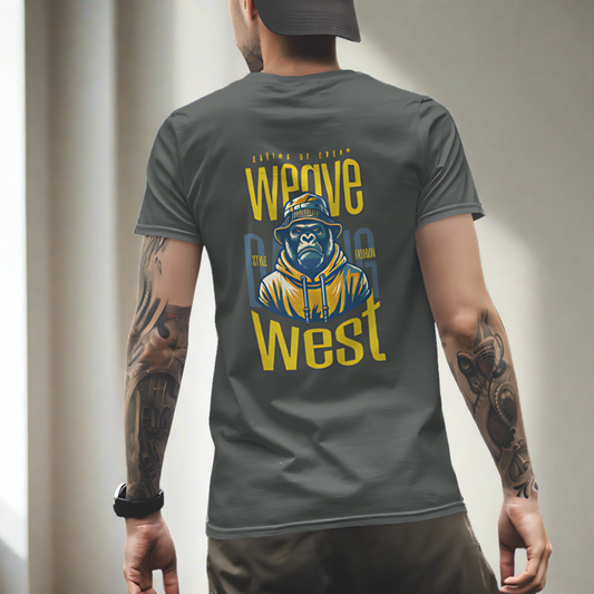Premium Cotton Slim Fit Tee (Monkey King) - Weave West