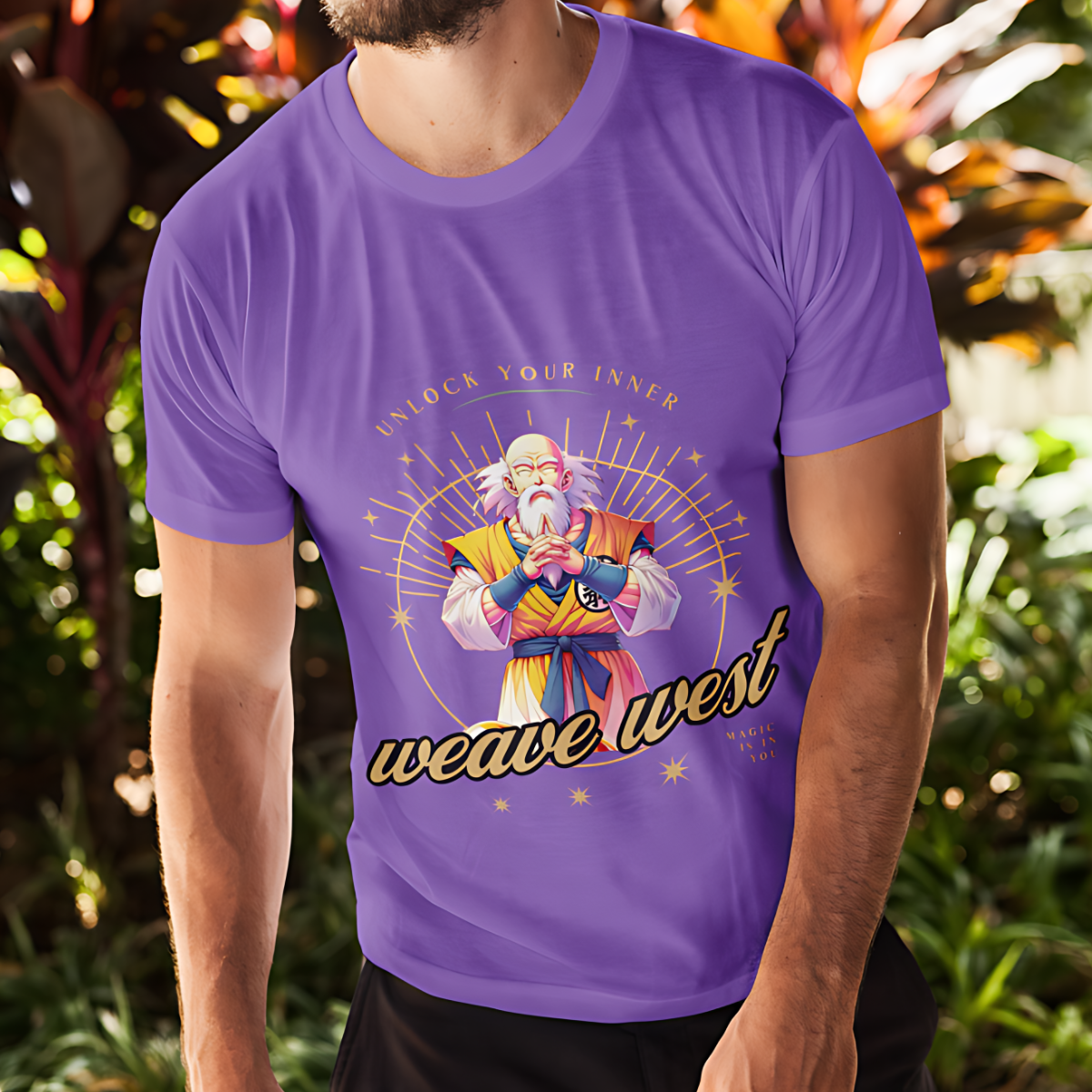 Premium Regular Fit Cotton Tee (Unlock Your Inner) - Weave West