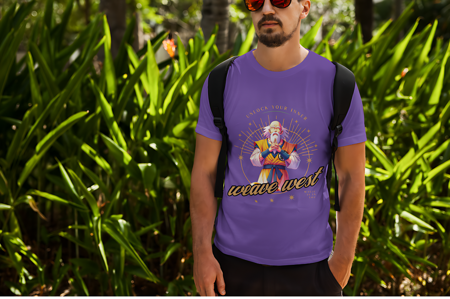 Premium Regular Fit Cotton Tee (Unlock Your Inner) - Weave West