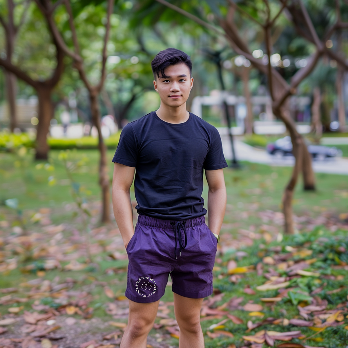 Exercise Silky-Feel Shorts (Your Style) - Weave West