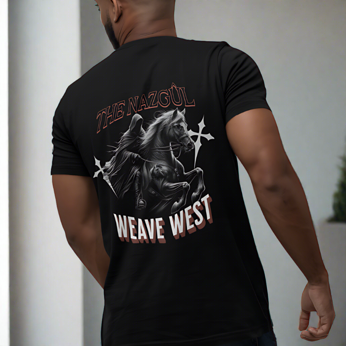 Premium Cotton Slim Fit Tee (The Nazgûl) - Weave West
