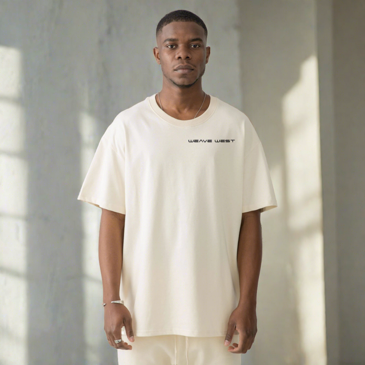 High Quality Cotton Oversized Loose-Fit Tee (Kirstus) - Weave West