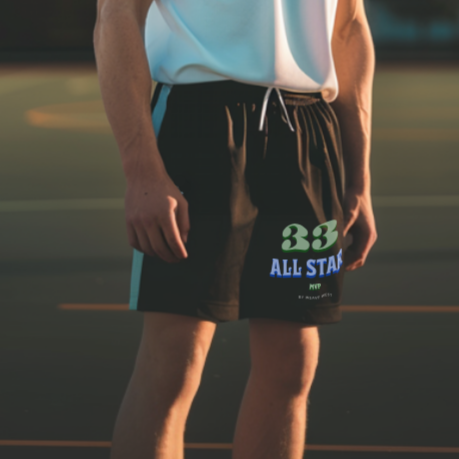 Basketball Mesh Light Polyester Shorts (All Star) - Weave West