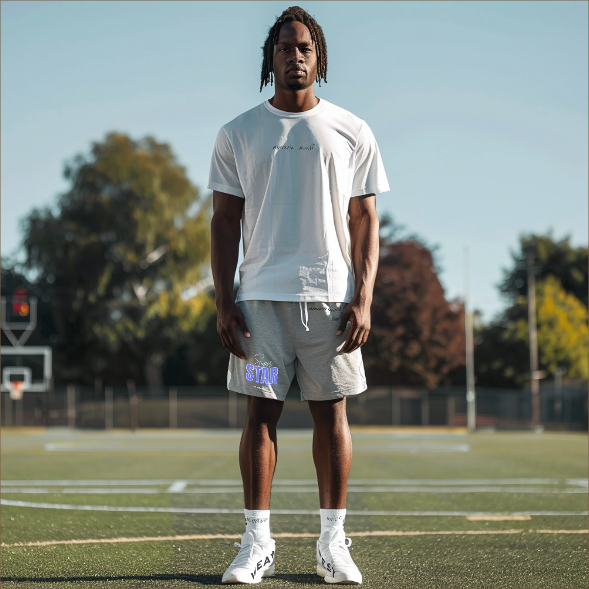 Micro Fiber Breathable Athletic Shorts (Super Star) - Weave West
