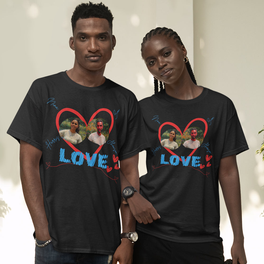 cartoon t shirts, picture on t shirts, make my photo a cartoon