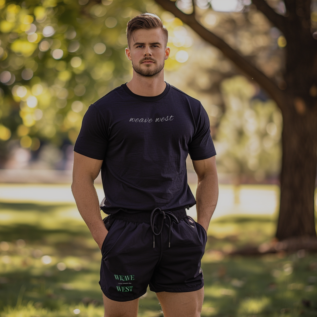 Exercise Silky-Feel Shorts (Los Angeles) - Weave West