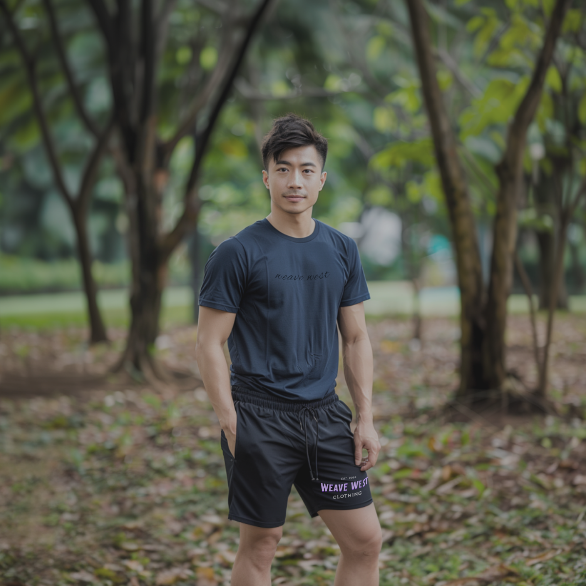 Exercise Silky-Feel Shorts (WW Clothing) - Weave West