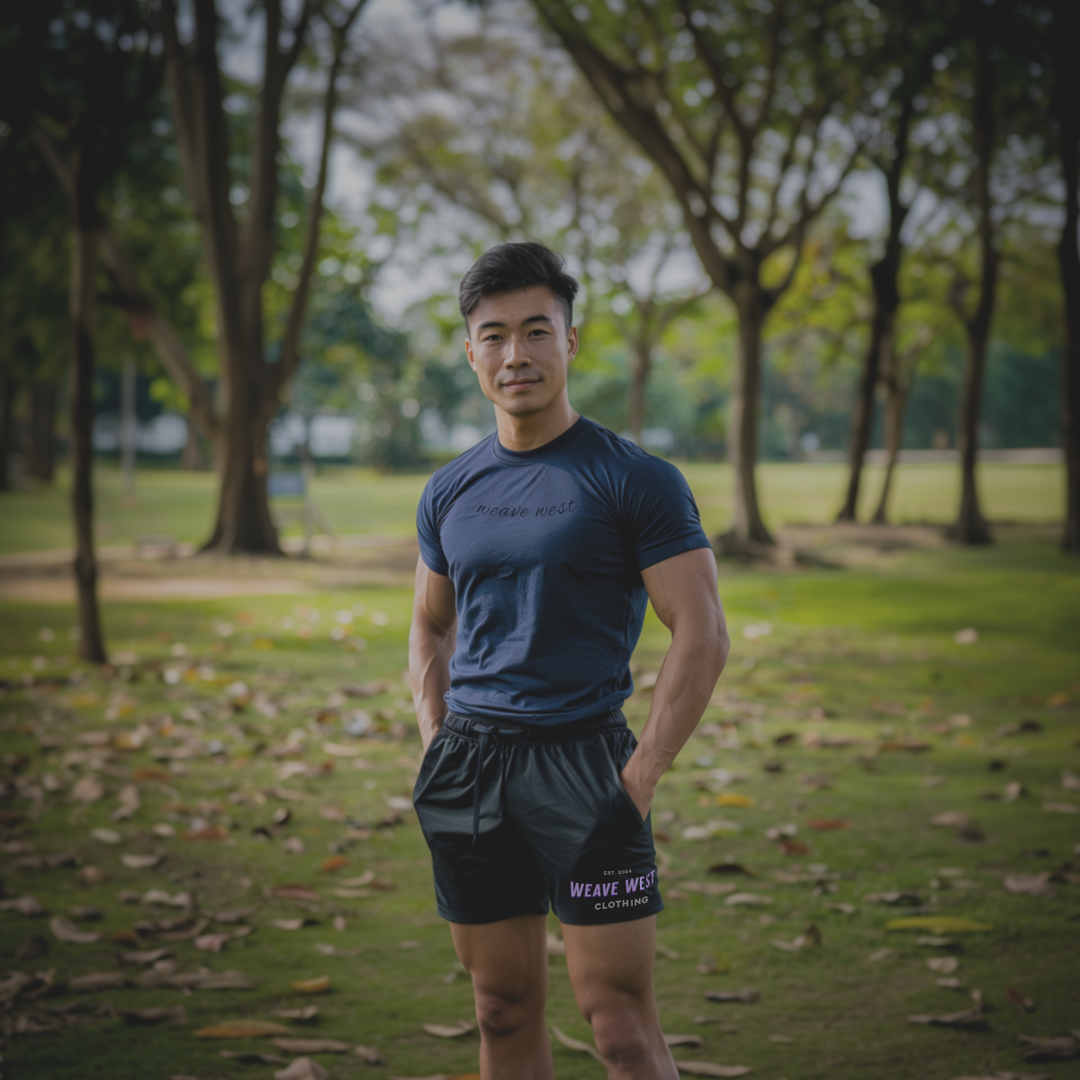 Exercise Silky-Feel Shorts (WW Clothing) - Weave West
