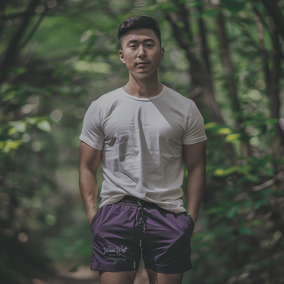 Exercise Silky-Feel Shorts (Fashion & Style) - Weave West