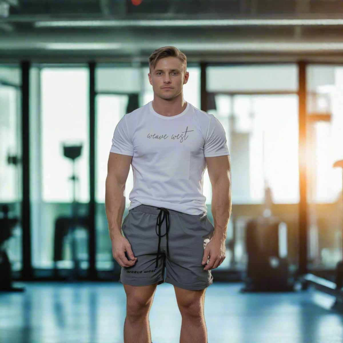 Exercise Silky-Feel Shorts (Keep Exercising) - Weave West