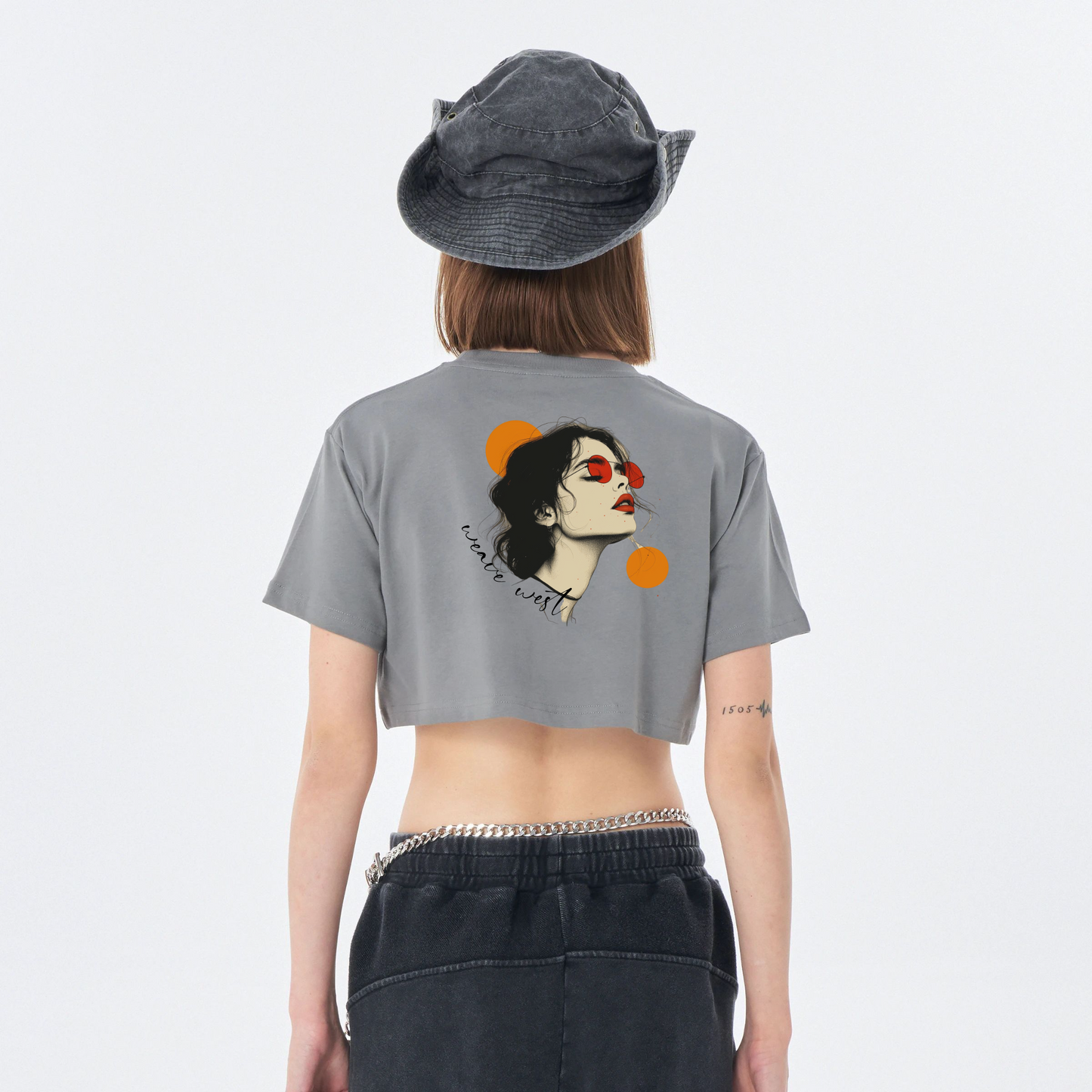 Soft Cotton Loose Crop Top Tammy - Weave West