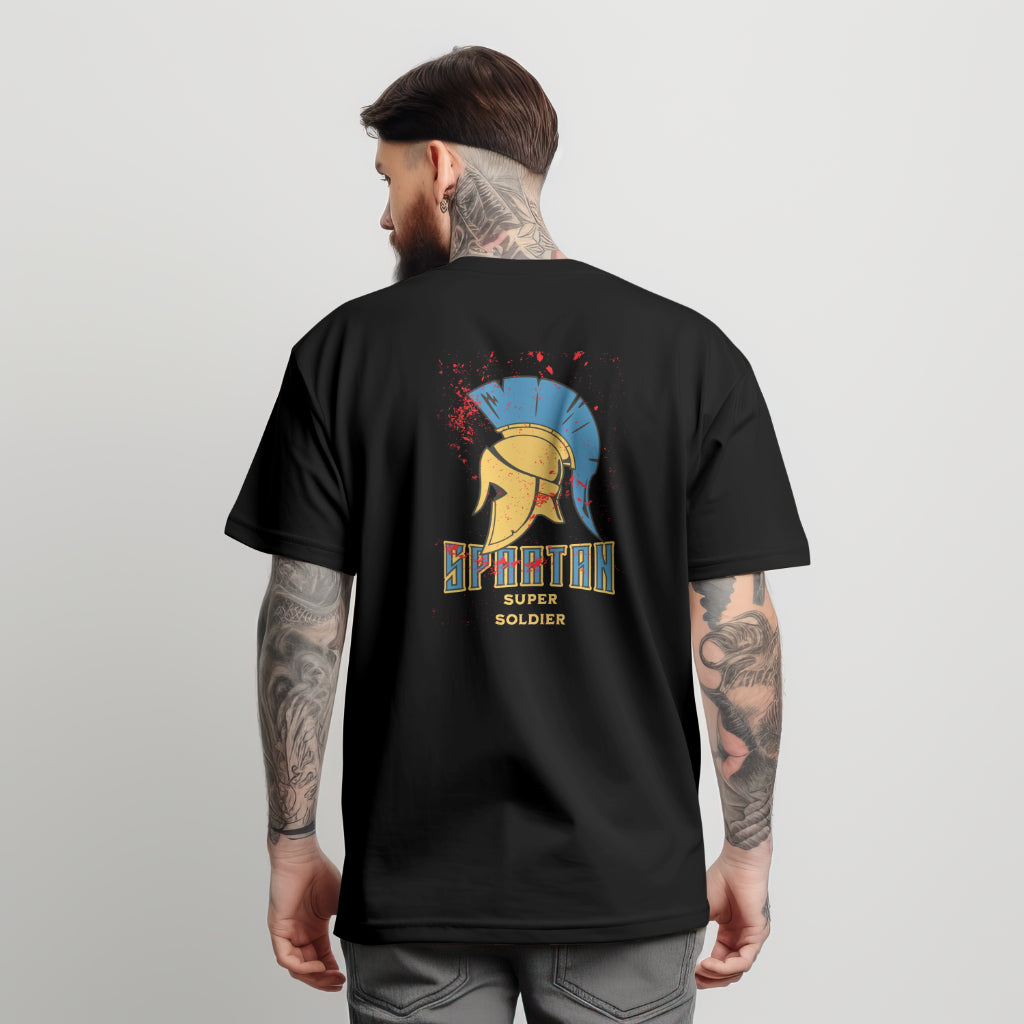 High Quality Cotton Oversized Loose-Fit Tee Spartan - Weave West