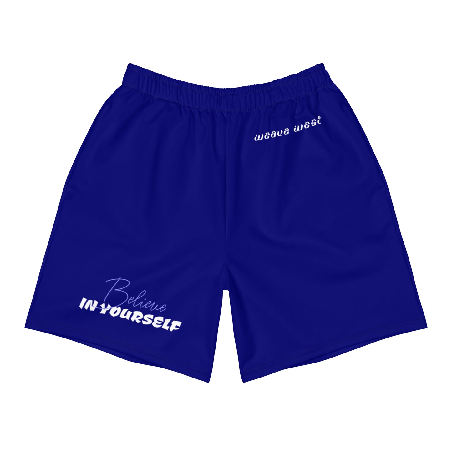 Micro Fiber Breathable Athletic Shorts (Believe In Yourself) - Weave West