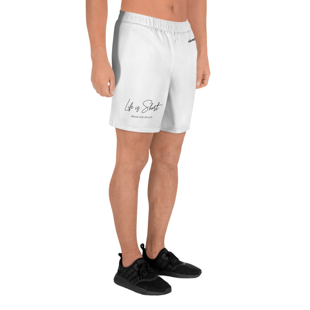 Micro Fiber Breathable Athletic Shorts (Life Is Short) - Weave West