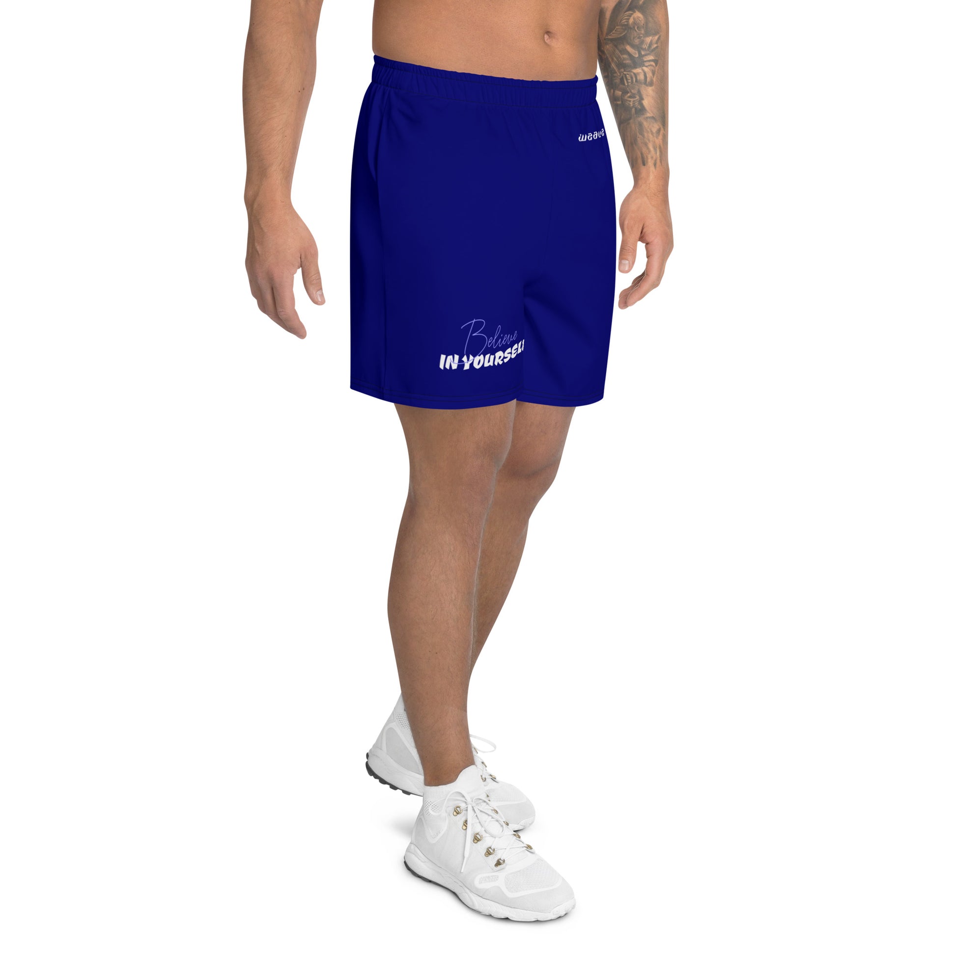 Micro Fiber Breathable Athletic Shorts (Believe In Yourself) - Weave West