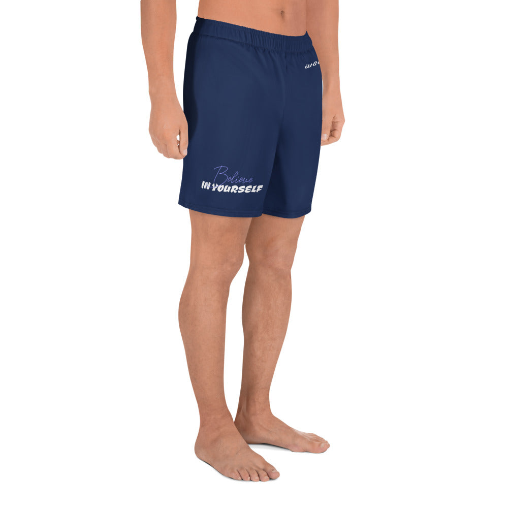 Micro Fiber Breathable Athletic Shorts (Believe In Yourself) - Weave West