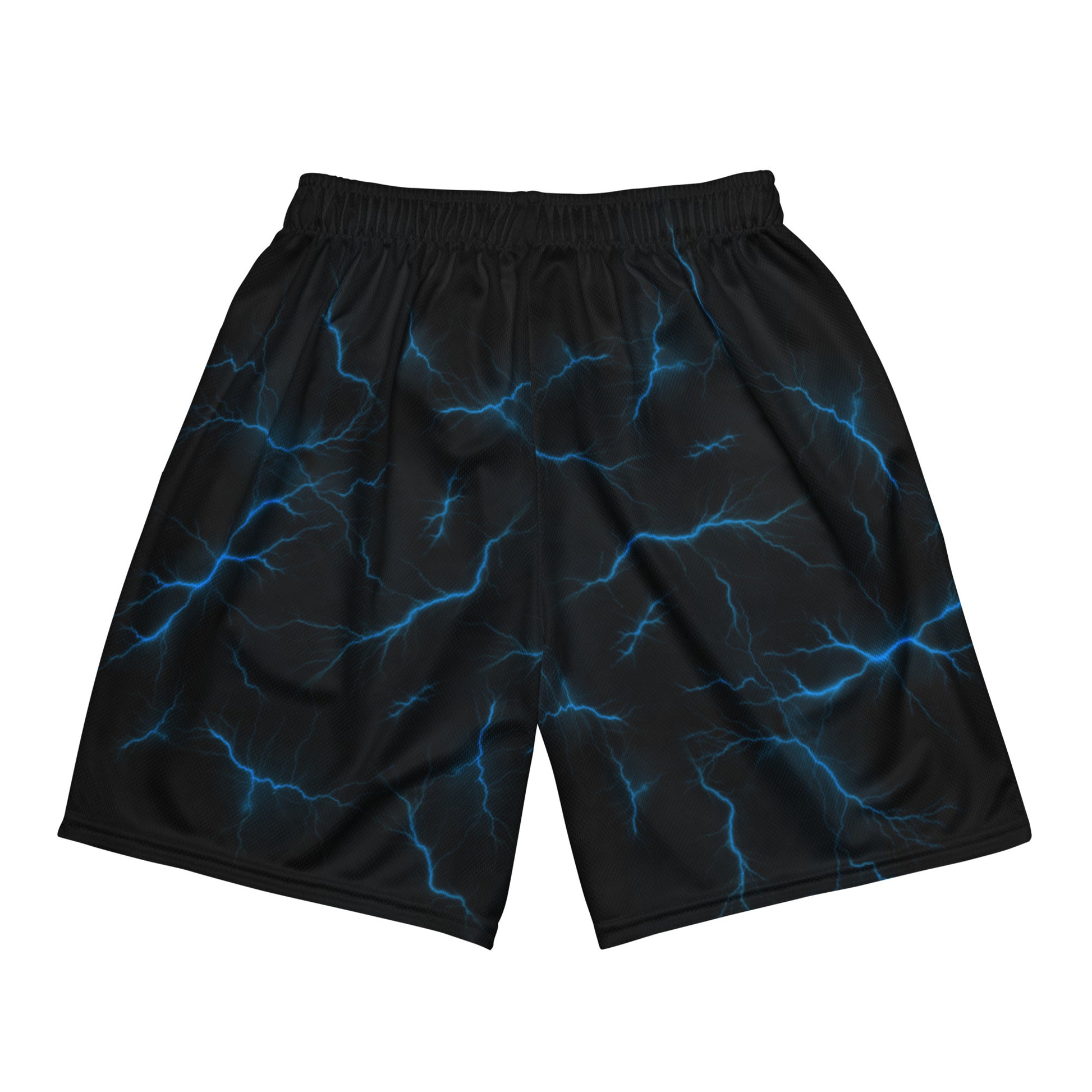 Basketball Mesh Light Polyester Shorts (Thunder1) - Weave West
