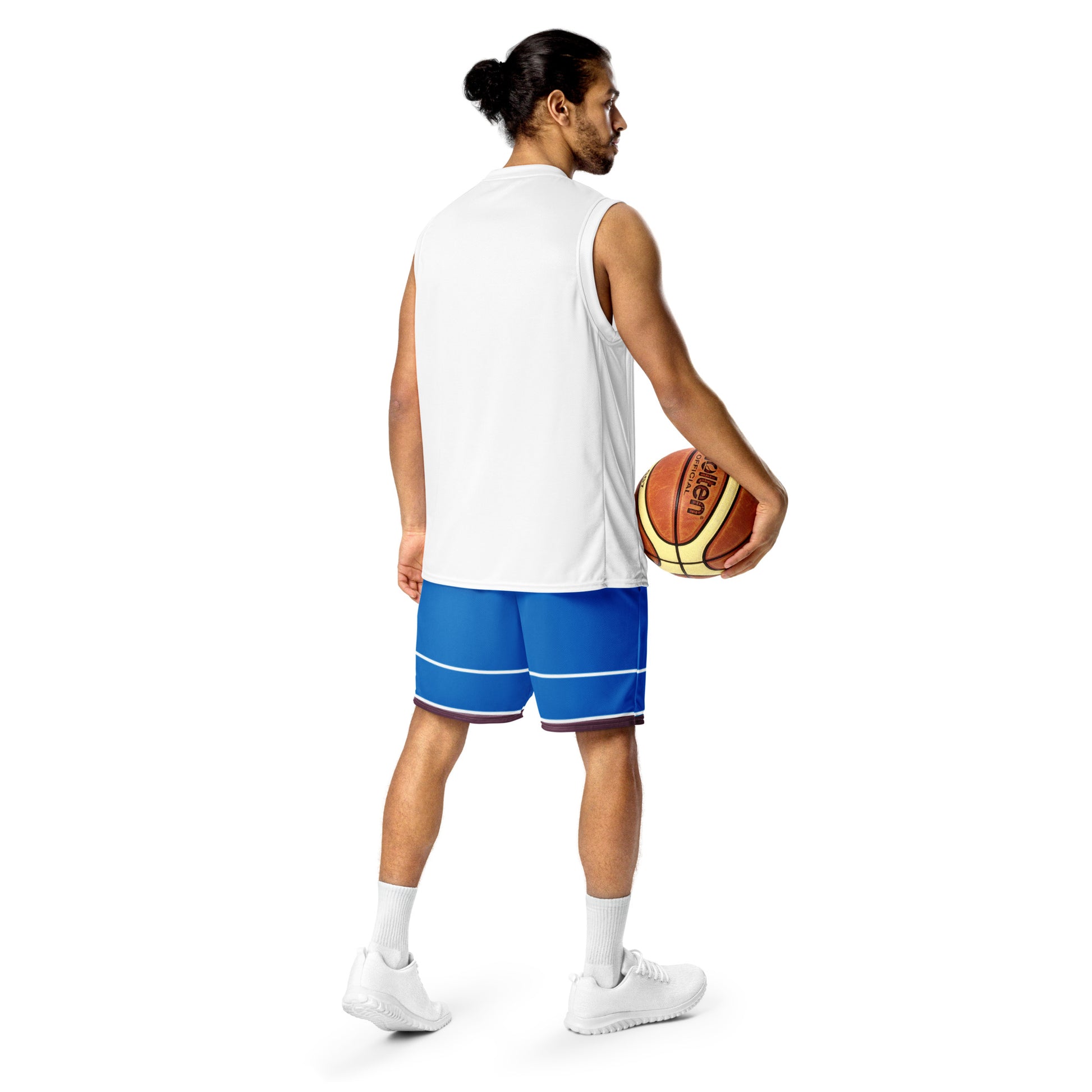 Basketball Mesh Light Polyester Shorts (Stripe1) - Weave West