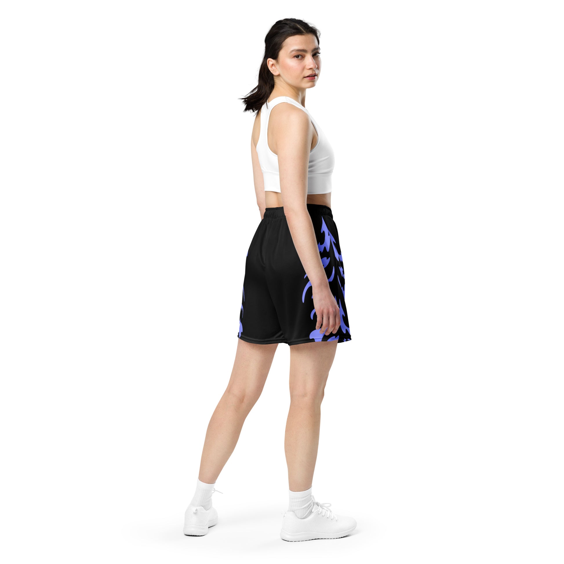Basketball Mesh Light Polyester Shorts (Fire3) - Weave West