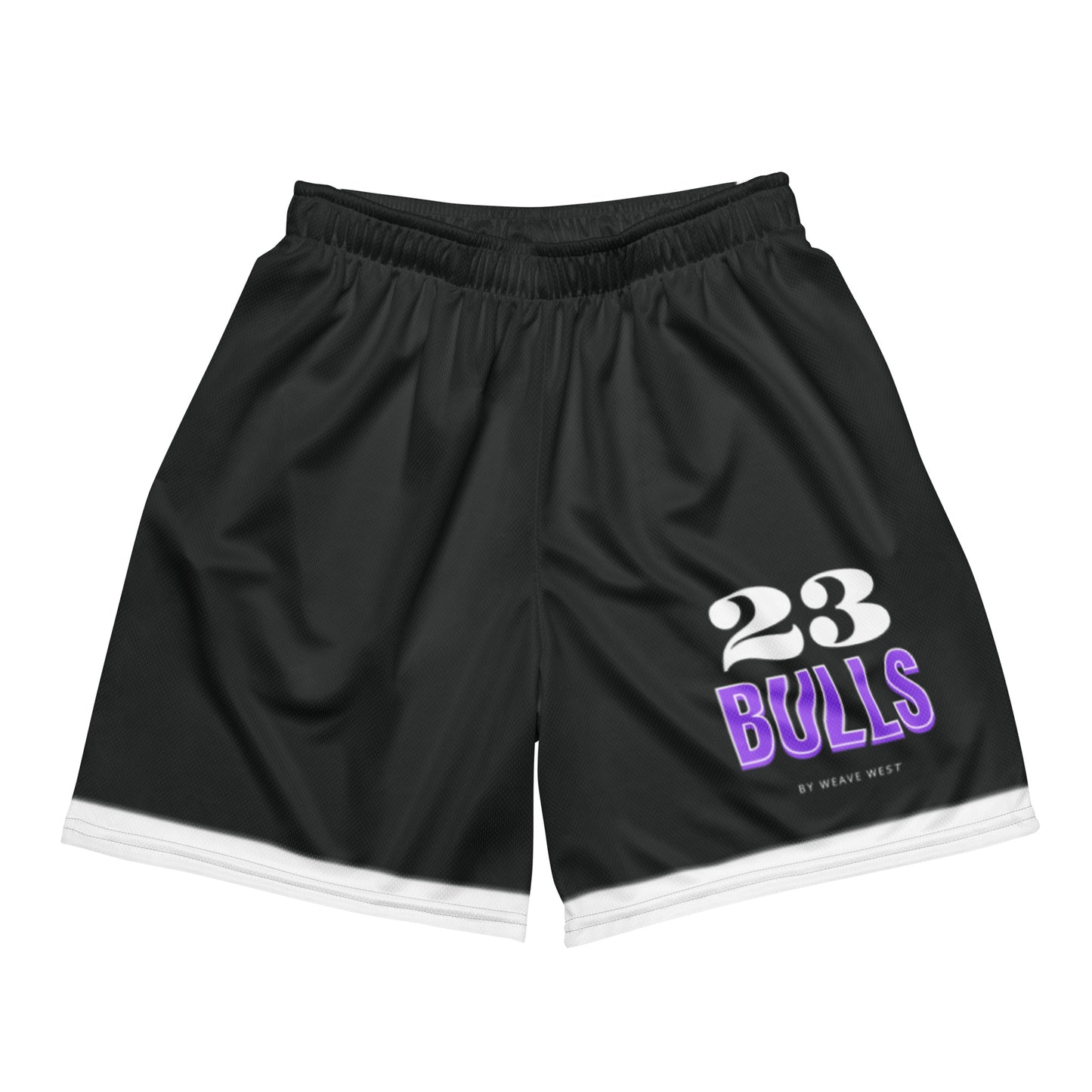 Basketball Mesh Light Polyester Shorts (Bulls) - Weave West
