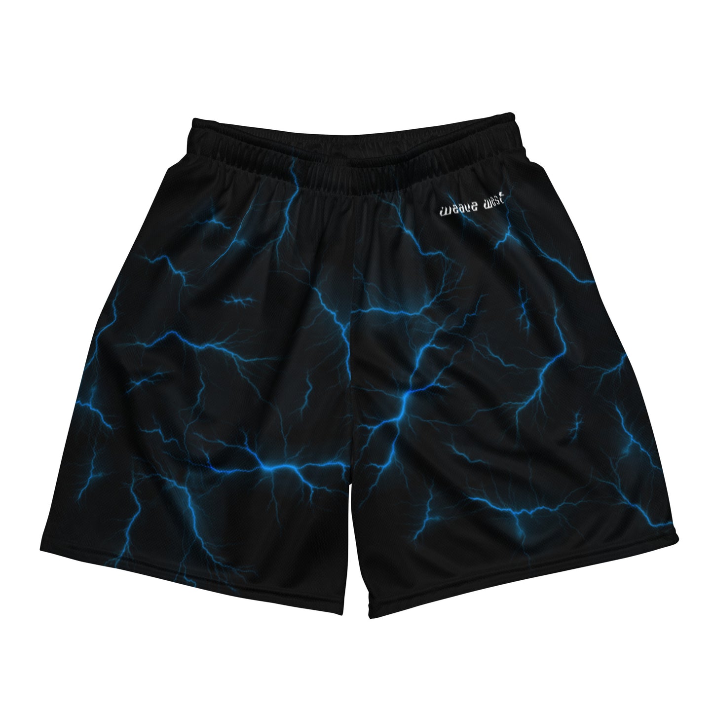 Basketball Mesh Light Polyester Shorts (Thunder1) - Weave West