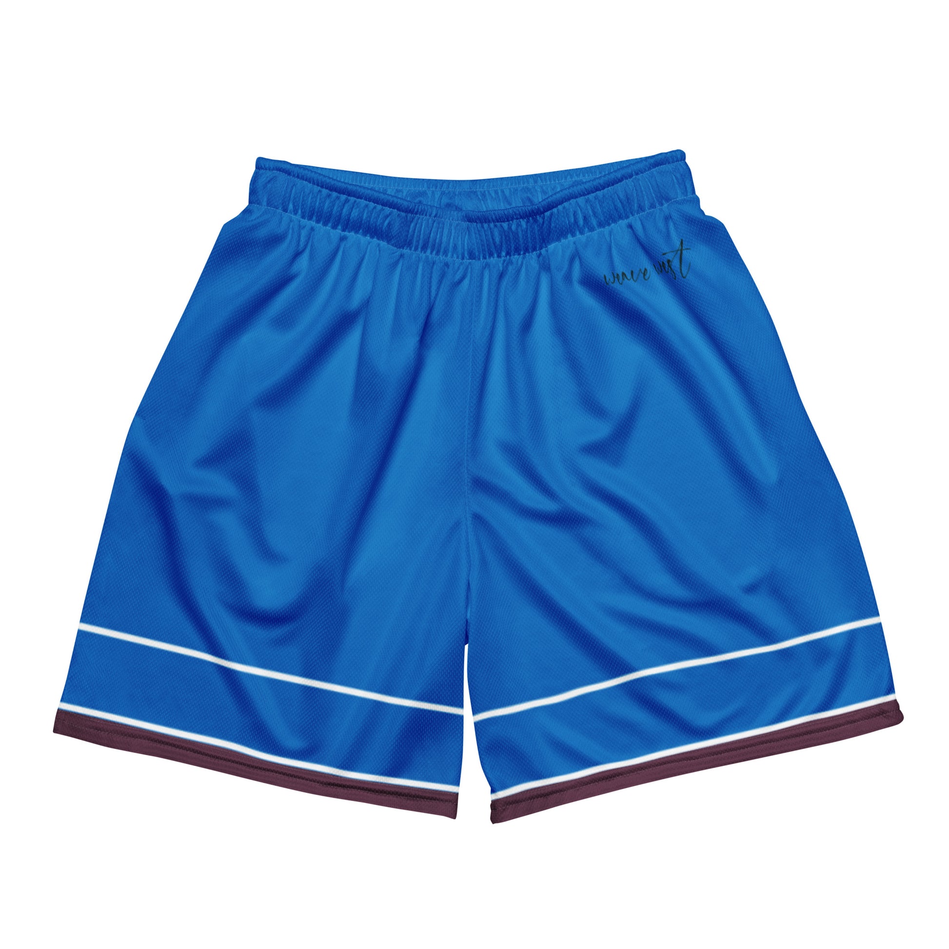 Basketball Mesh Light Polyester Shorts (Stripe1) - Weave West